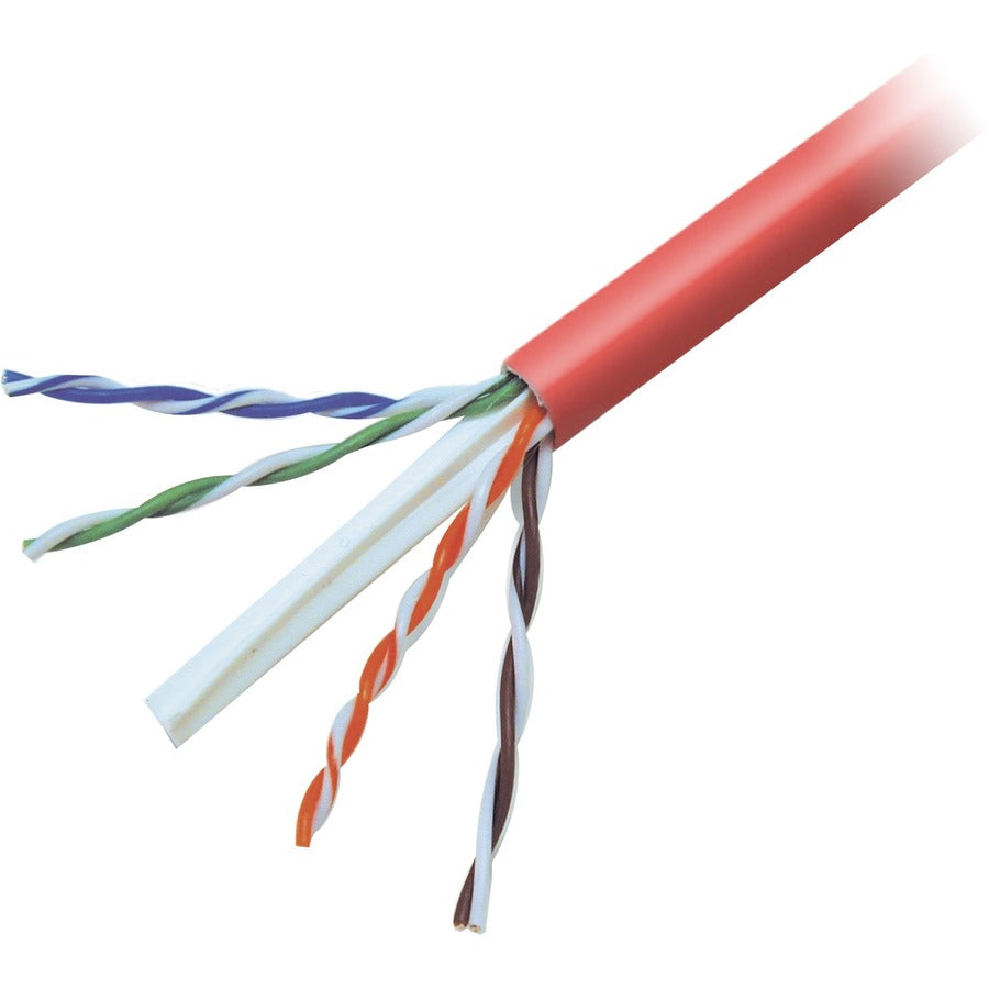 1000FT BULK CAT6 GIGABIT RED