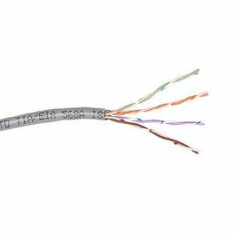 1000FT BULK CAT5E GRAY PLENUM