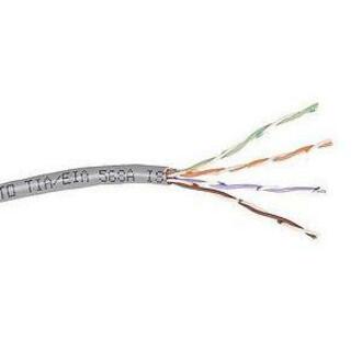1000FT BULK CAT5E WHITE PLENUM
