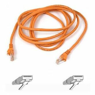 7FT CAT5E ORANGE SNAGLESS RJ45