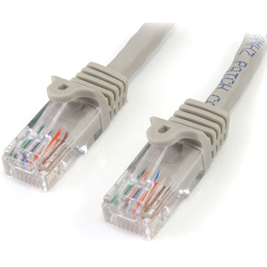 25FT GREY CAT5E CABLE SNAGLESS