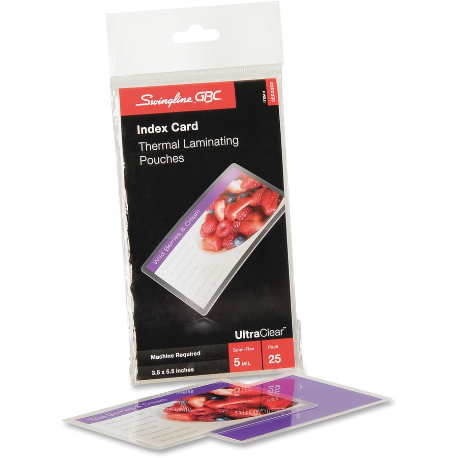 GBC HeatSeal UltraClear Laminating Pouch