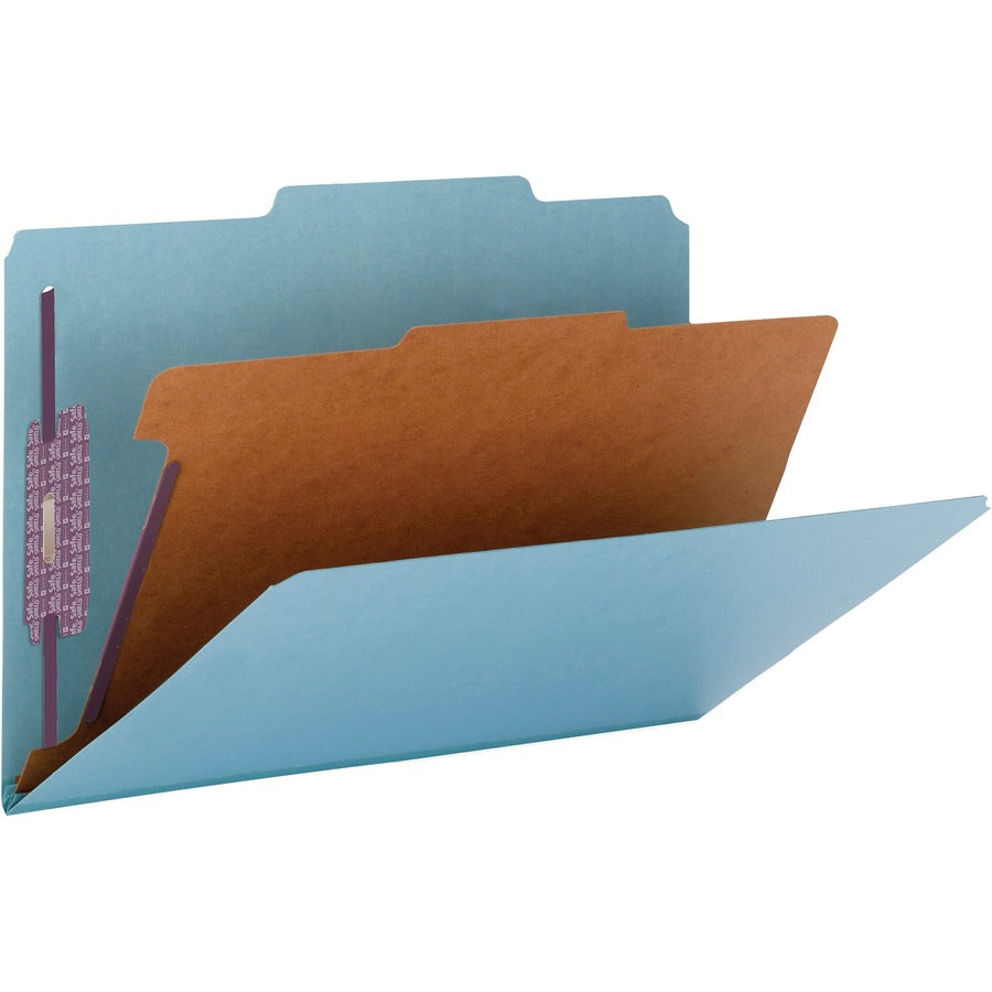 Smead SafeSHIELD 2/5 Tab Cut Legal Recycled Classification Folder