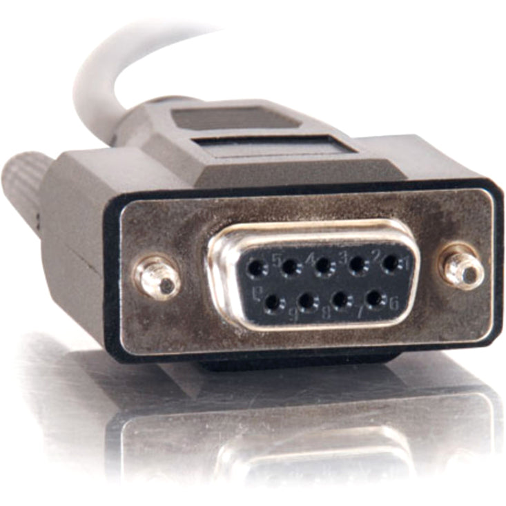 C2G 10ft DB9 F/F Cable - Black