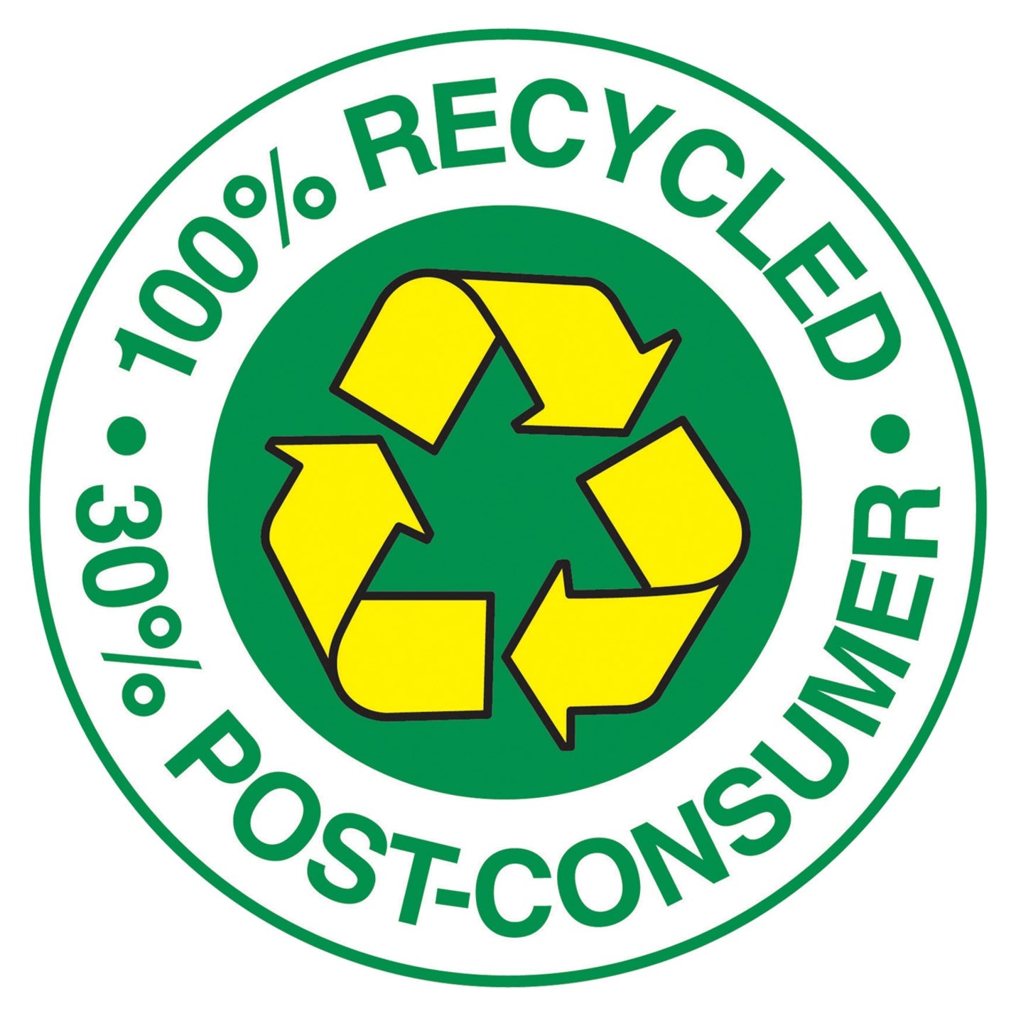 Smead Straight Tab Cut Letter Recycled Fastener Folder