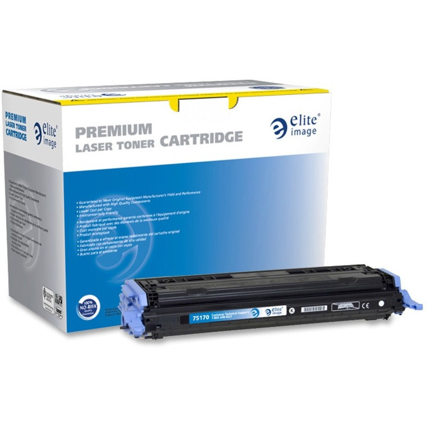 Elite Image Remanufactured Toner Cartridge - Alternative for HP 124A (Q6000A)