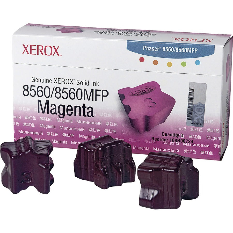 3PK MAGENTA SOLID INK STICKS