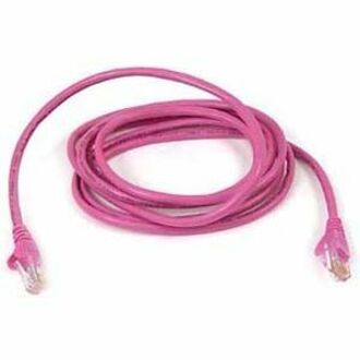 1FT CAT6 PNK UTP SNAGLESS