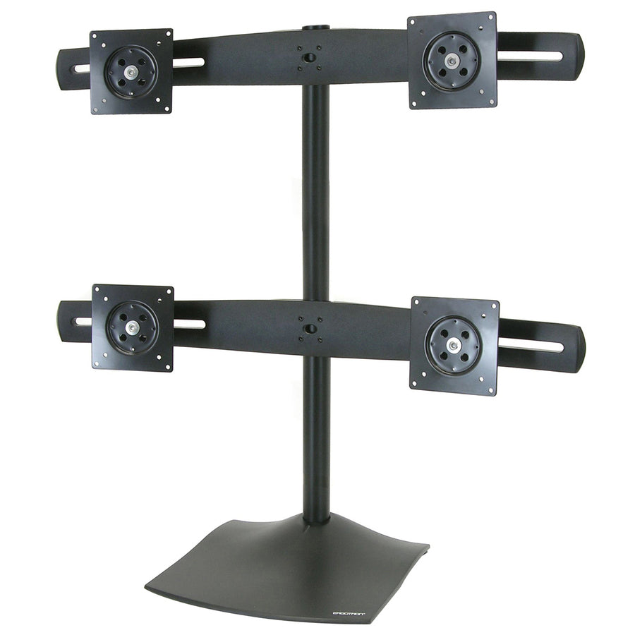 DS100 QUAD-MONITOR DESK STAND