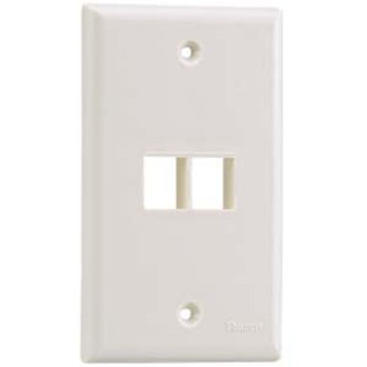 PANDUIT 2 Socket Netkey Faceplate