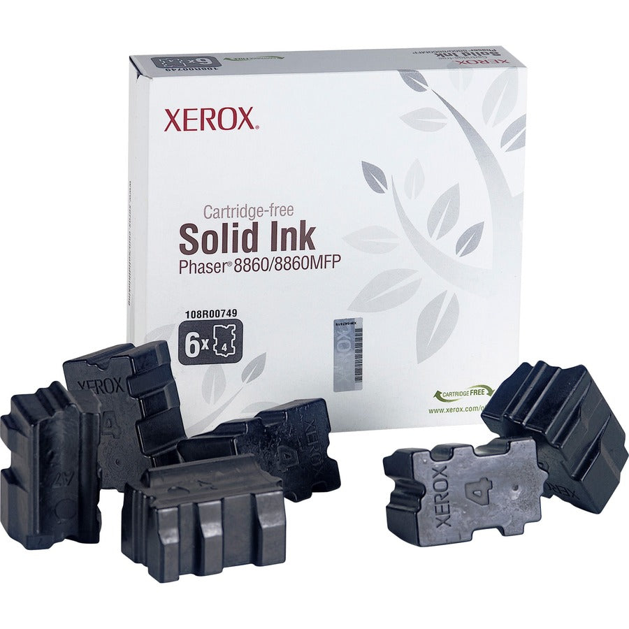 6PK BLACK SOLID INK STICK FOR