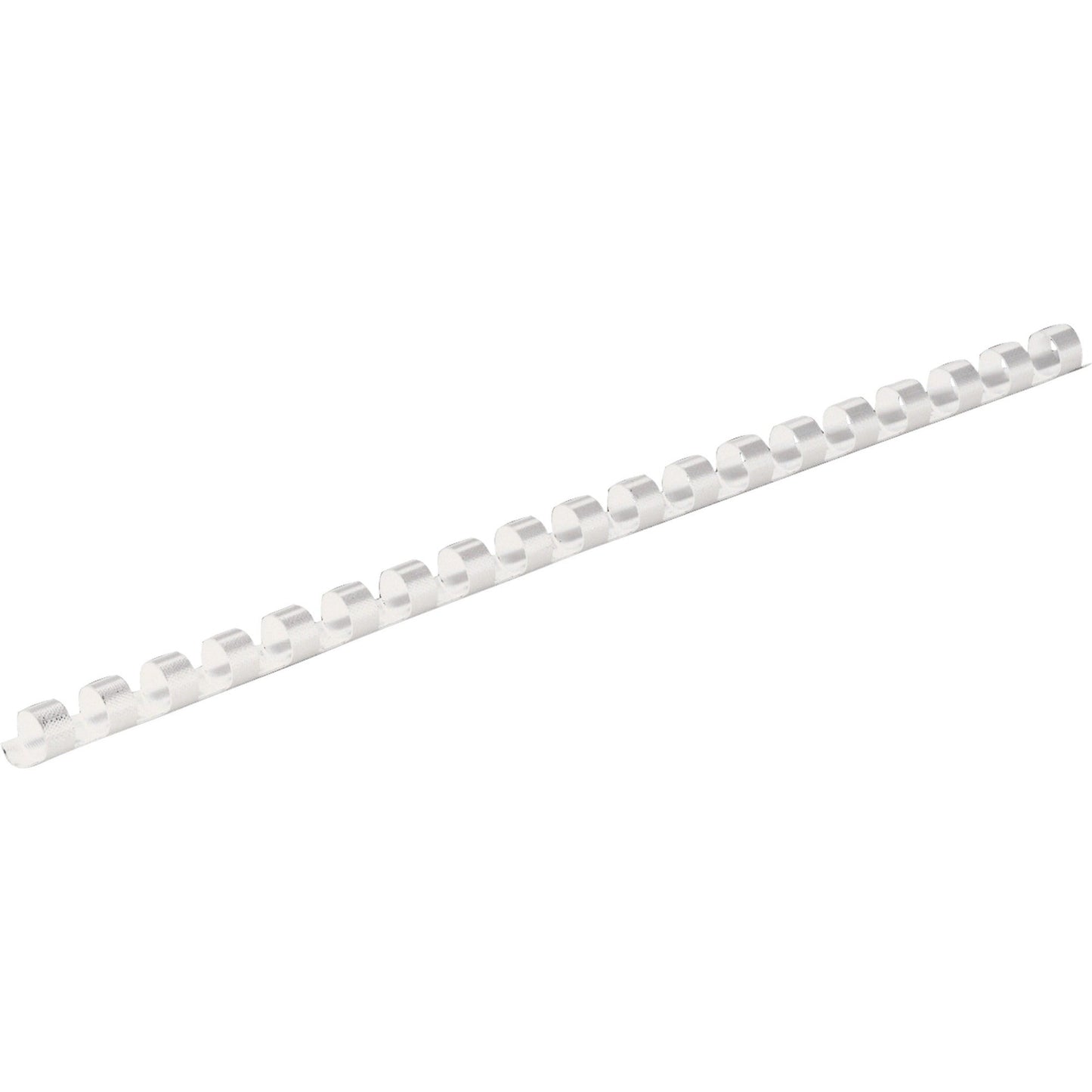 Fellowes Plastic Combs - Round Back 5/16" 40 sheets White 100 pk