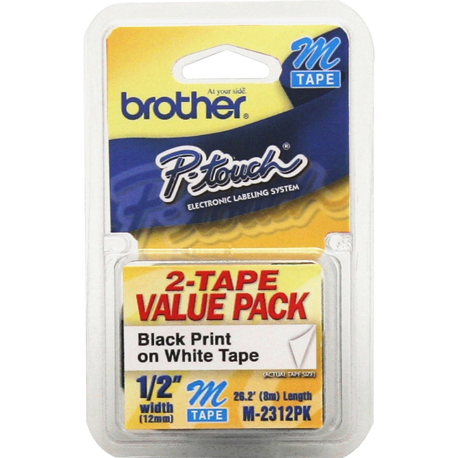 2PK 1/2 BLACK ON WHITE M231