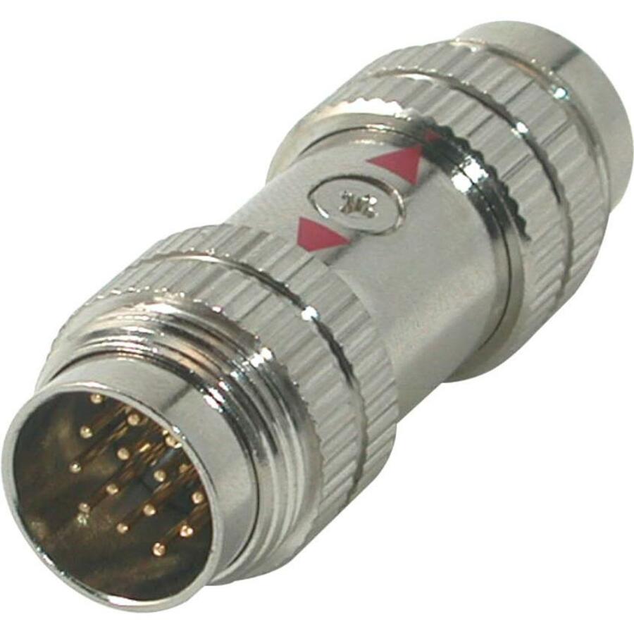 RAPIDRUN 15P DIN COUPLER M-M