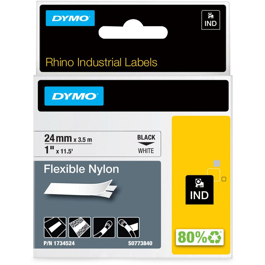 RHINO 1WHITE FLEXIBLE NYLON