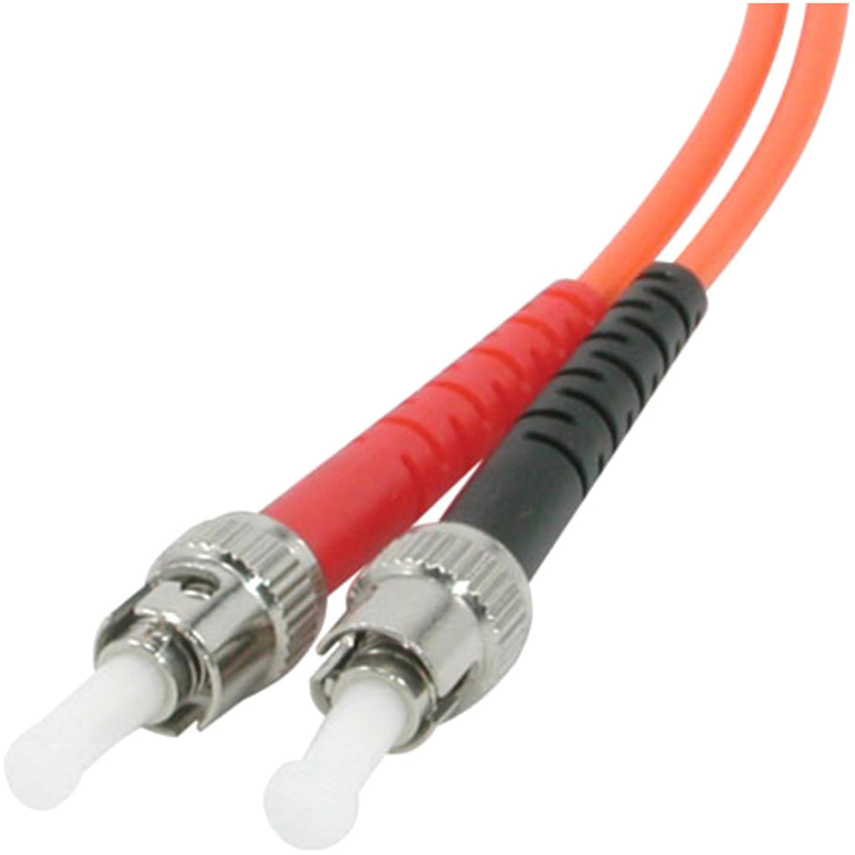 C2G-10m SC-ST 62.5/125 OM1 Duplex Multimode Fiber Optic Cable (Plenum-Rated) - Orange