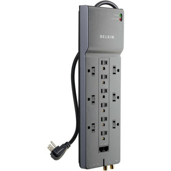 12OUT SURGE PROTECTOR 8FT CORD