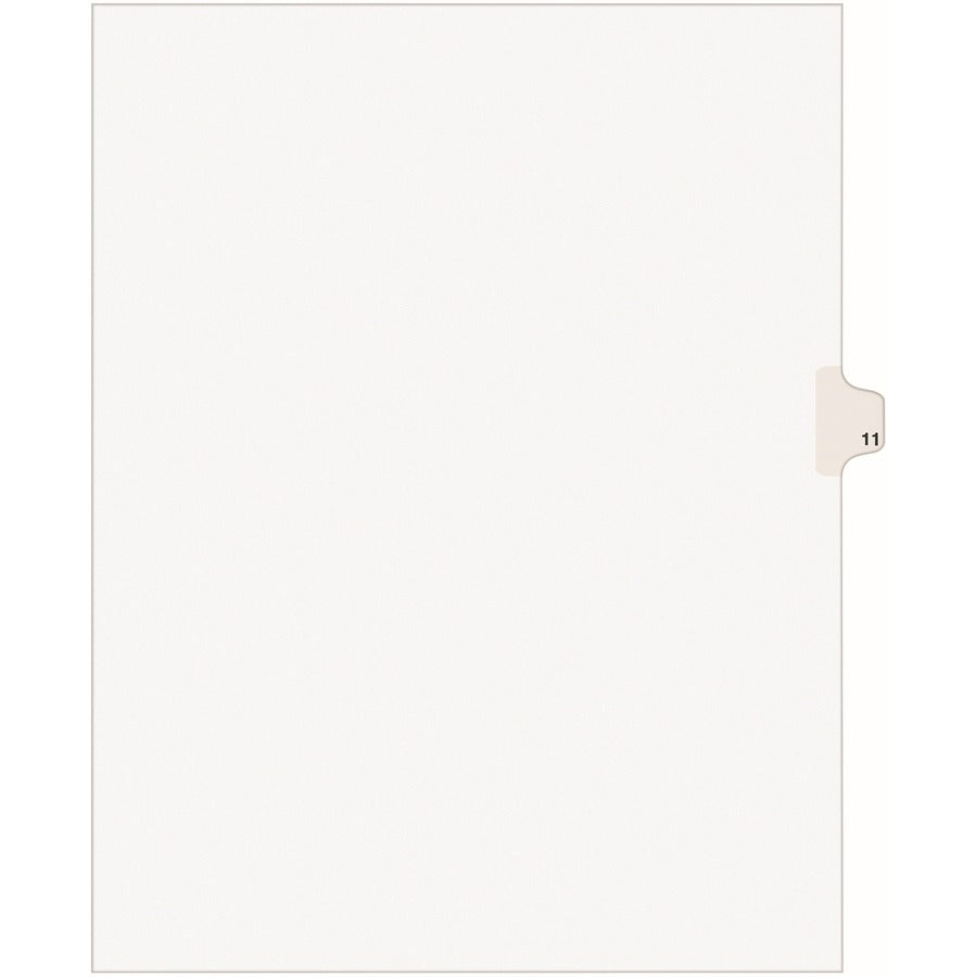 Avery® Individual Legal Dividers Style Letter Size Side Tab #11 (11921)