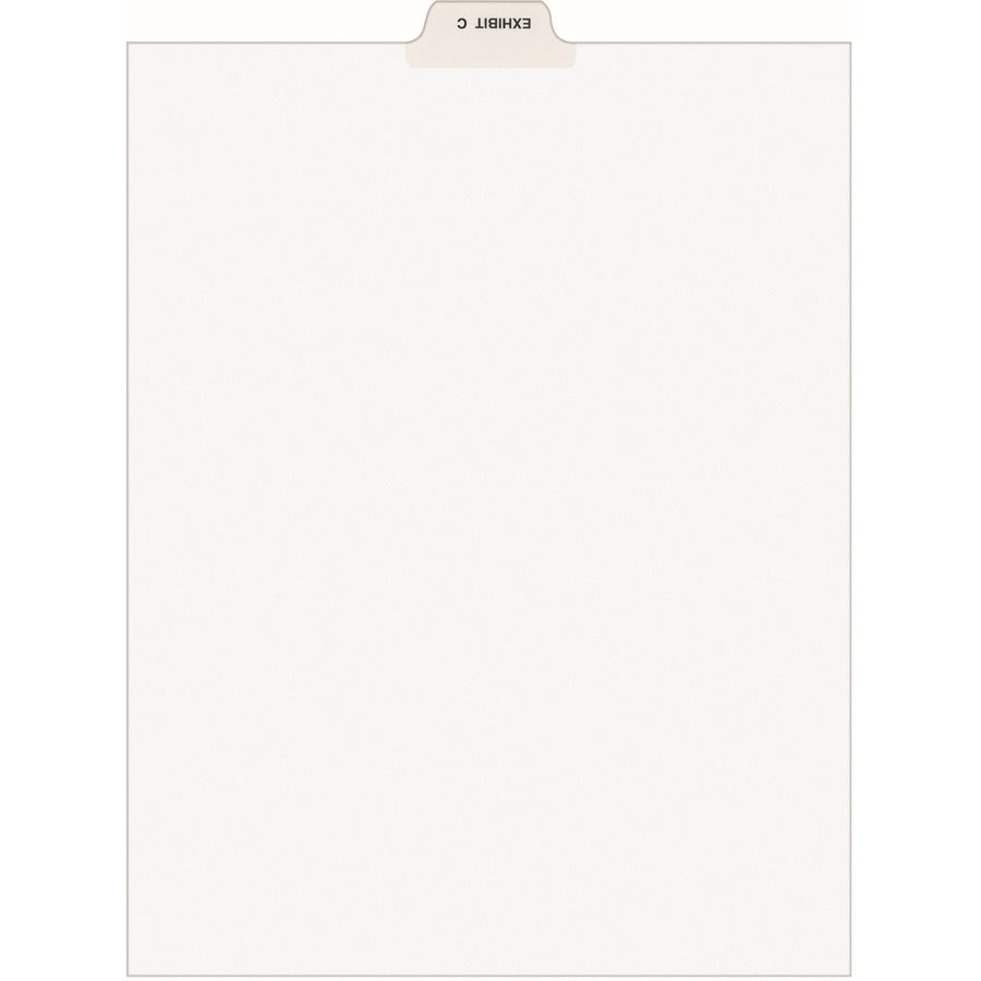 Avery® Individual Legal Dividers Style Letter Size Bottom Tab EXHIBIT C (11942)
