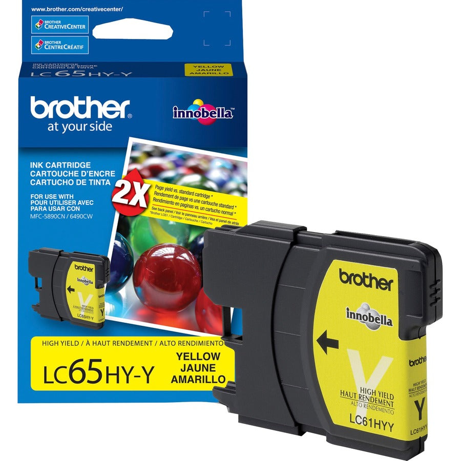 LC65HYY YELLOW INK CARTRIDGE