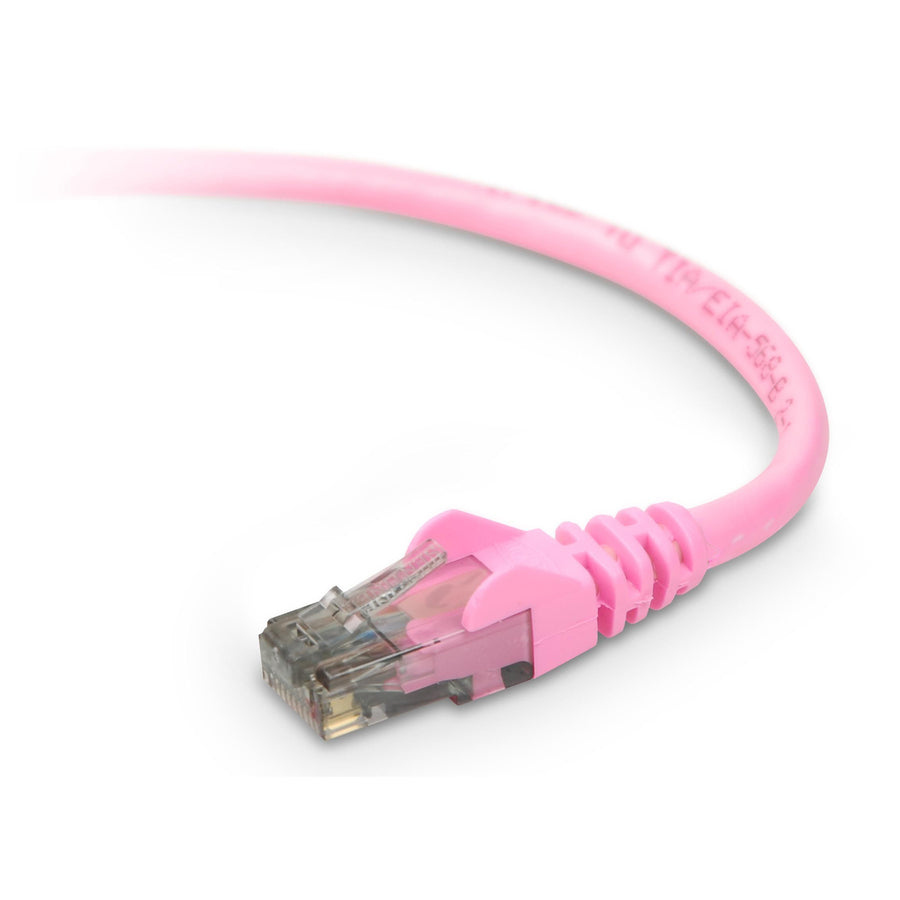 4FT CAT6 PNK UTP SNAGLESS RJ45