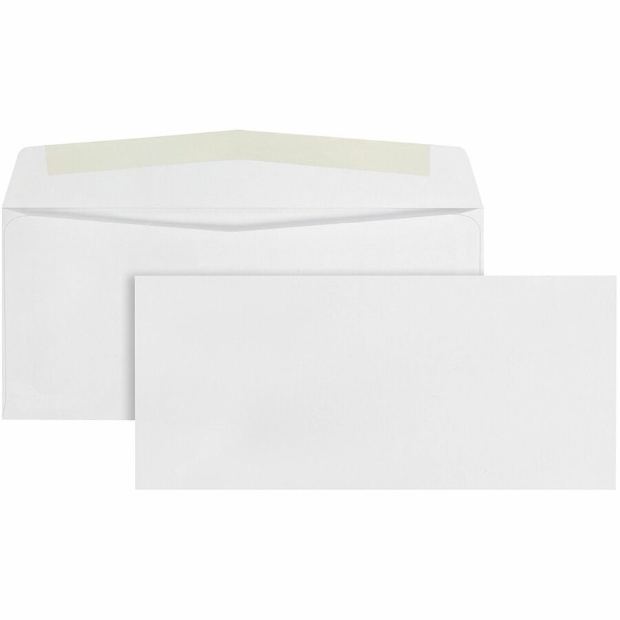 Quality Park No. 10 Business Envelopes with Gummed Flap
