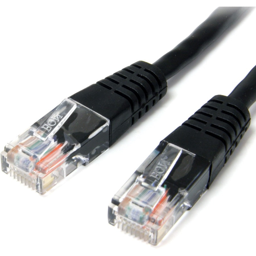 2FT BLACK CAT5E ETHERNET CABLE
