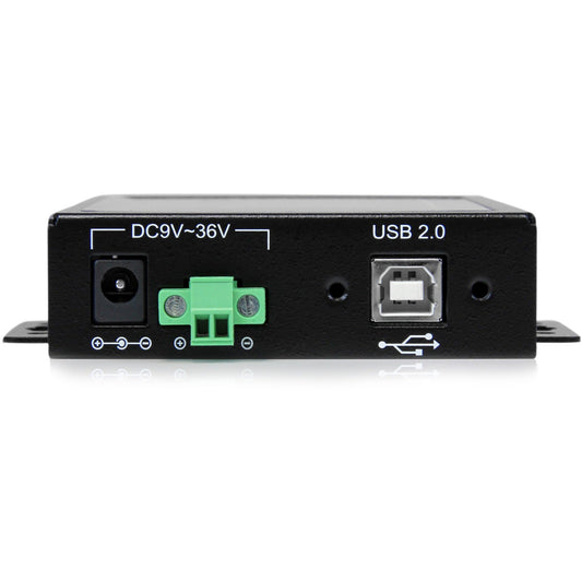 StarTech.com USB to Serial Adapter &acirc;&euro;" 2 Port &acirc;&euro;" Wall Mount &acirc;&euro;" COM Port Retention &acirc;&euro;" Texas Instruments &acirc;&euro;" USB to Serial RS232 Adapter