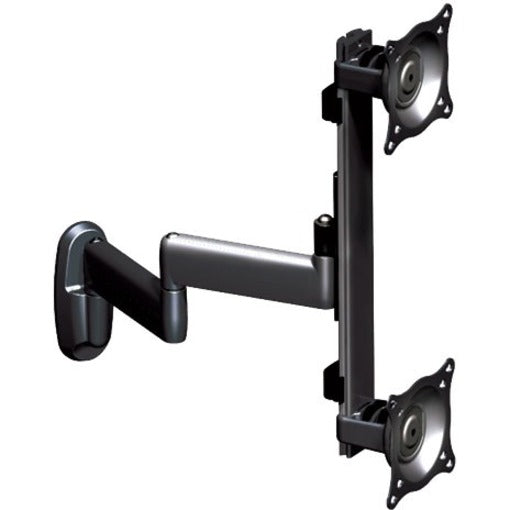 Chief Dual Display Arm Wall Mount - For Flat Panel Displays - Black