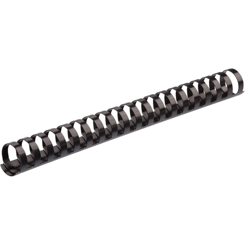 Fellowes Plastic Combs - Round Back 1" 200 Sheets Black 50 pack