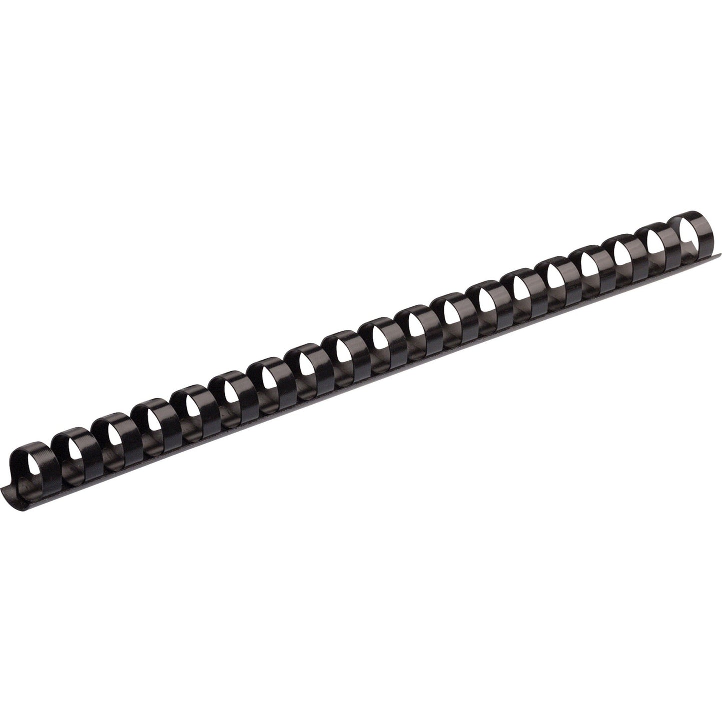 Fellowes Plastic Combs - Round Back 1/2" 90 sheets Black 25 pack