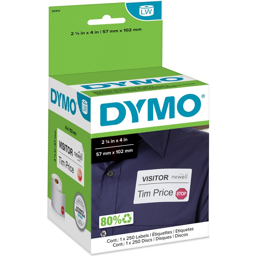 DY LW 2-1/4X4 TIME EX NB LBL-10