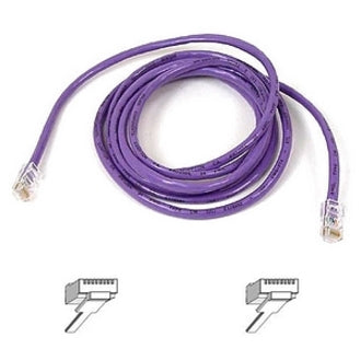 7FT CAT5E PURPLE SNAGLESS RJ45