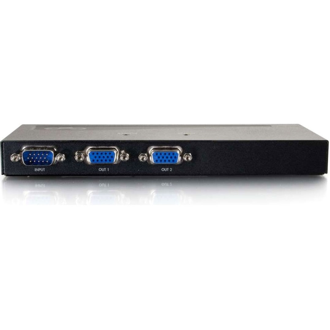 C2G 2-Port UXGA Monitor Splitter/Extender (Male Input)