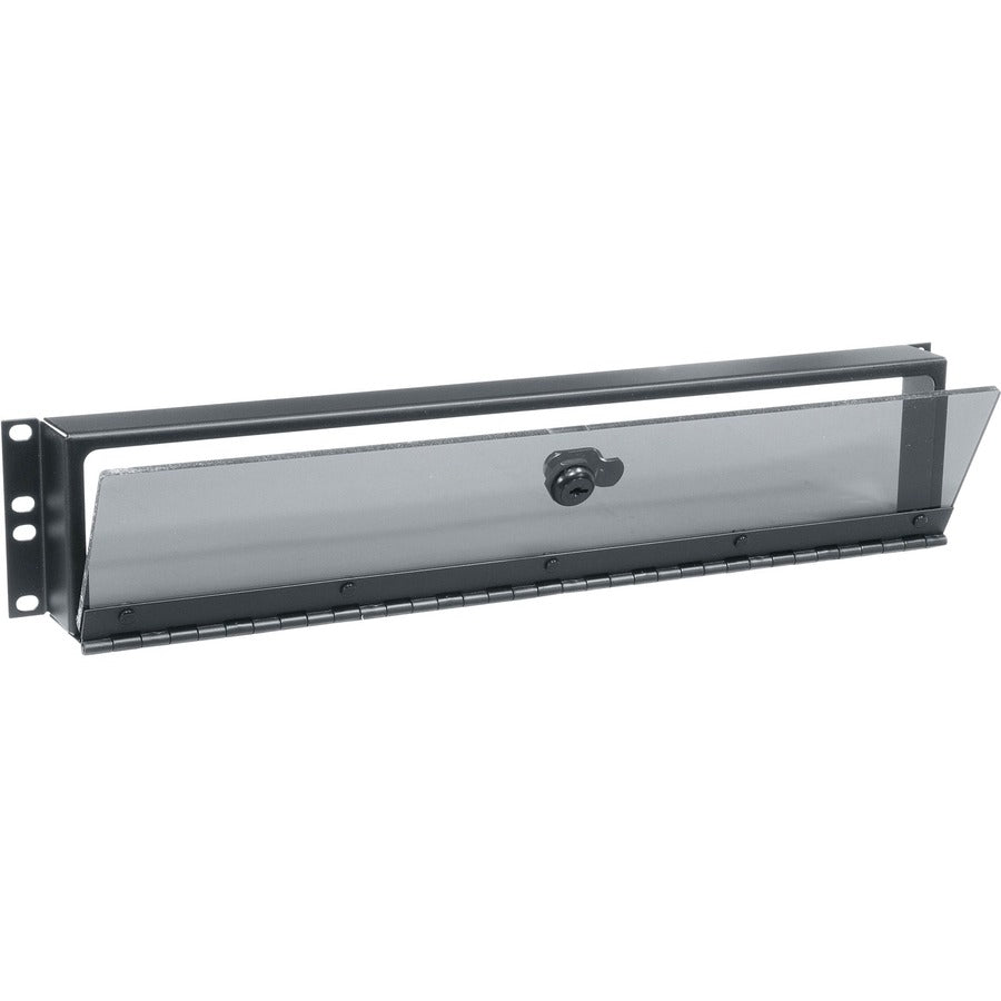 Middle Atlantic 2RU Fixed Security Cover with Hinged Plexi Door