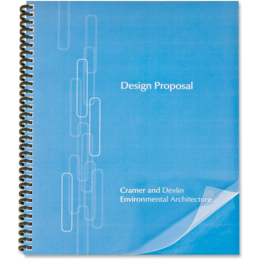GBC Lined Design Binding Presentation Covers