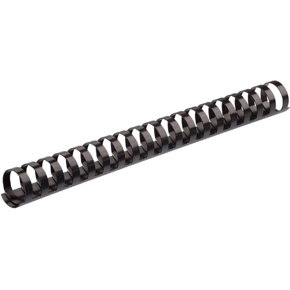 Fellowes Plastic Combs - Oval Back 1-1/4" 230 sheets Black 50 pk