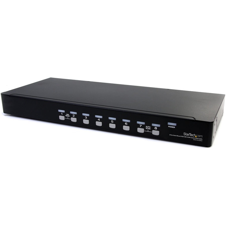 1U 8 PORT USB VGA KVM SWITCH