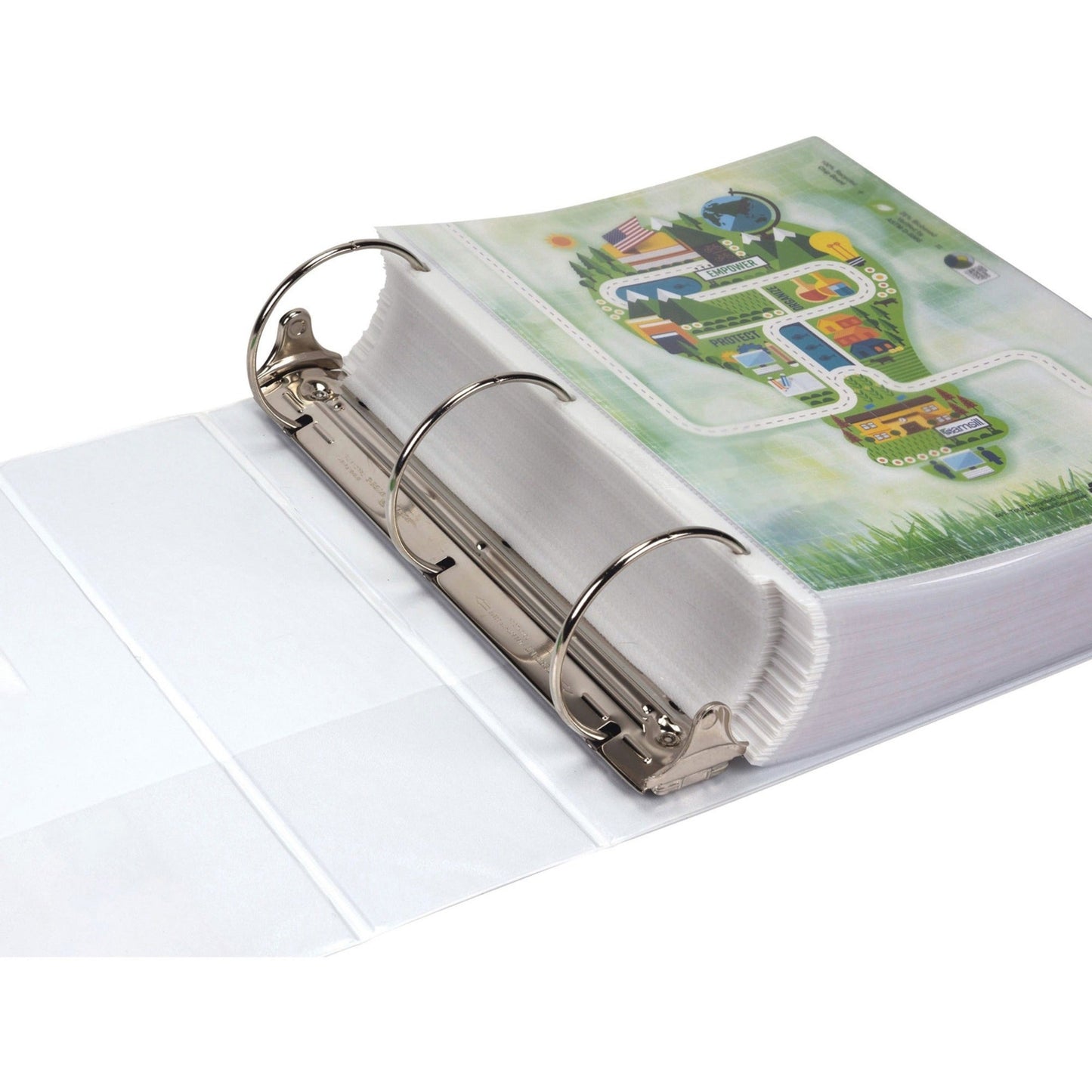 Samsill Earth's Choice Plant-based Durable View Binder