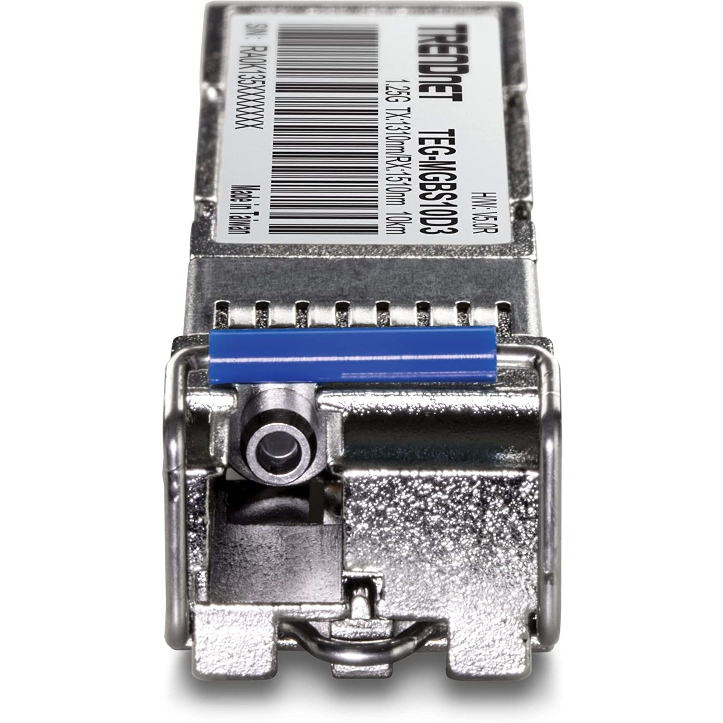 TRENDnet SFP to RJ45 Dual Wavelength Single-Mode LC Module; TEG-MGBS10D3; Must Pair with TEG-MGBS10D5 or a Compatible Module; Up to 10 km (6.2 Miles); Compatible with Standard SFP; Lifetime Protection