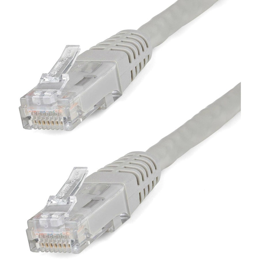 2FT GRAY CAT6 ETHERNET CABLE