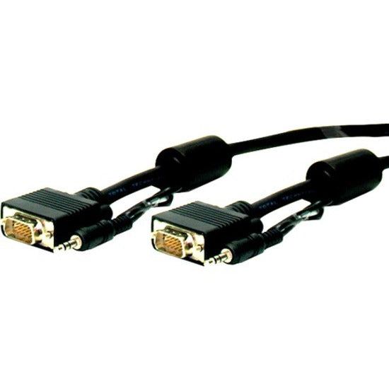 6FT HD15 M/M VGA CABLE W/AUDIO