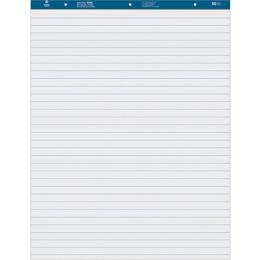 Business Source Standard Ruled Easel Pad
