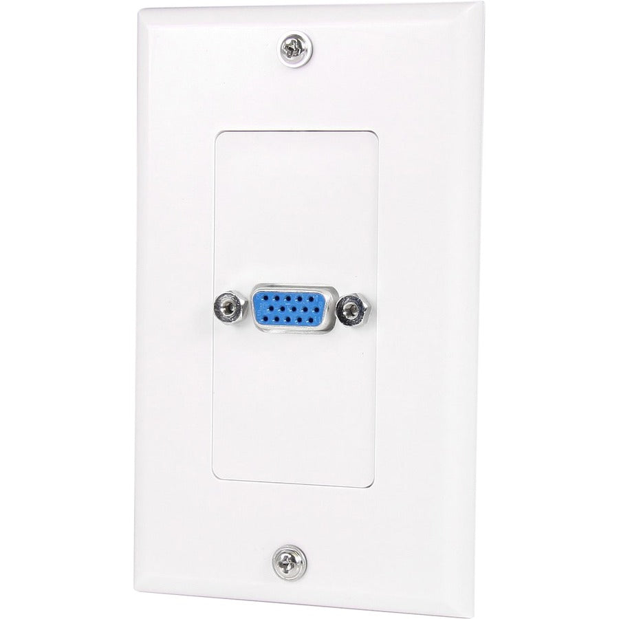 FEMALE VGA WALL PLATE FACEPLATE
