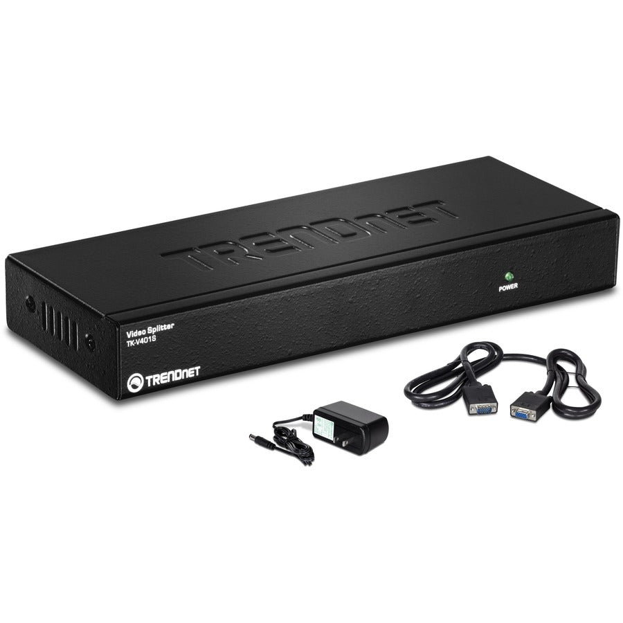 4PORT STACKABLE VIDEO SPLITTER