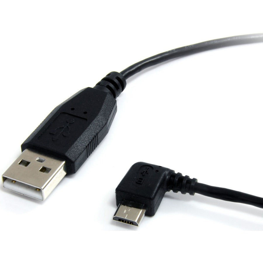 LEFT ANGLE MICRO USB CABLE 6FT