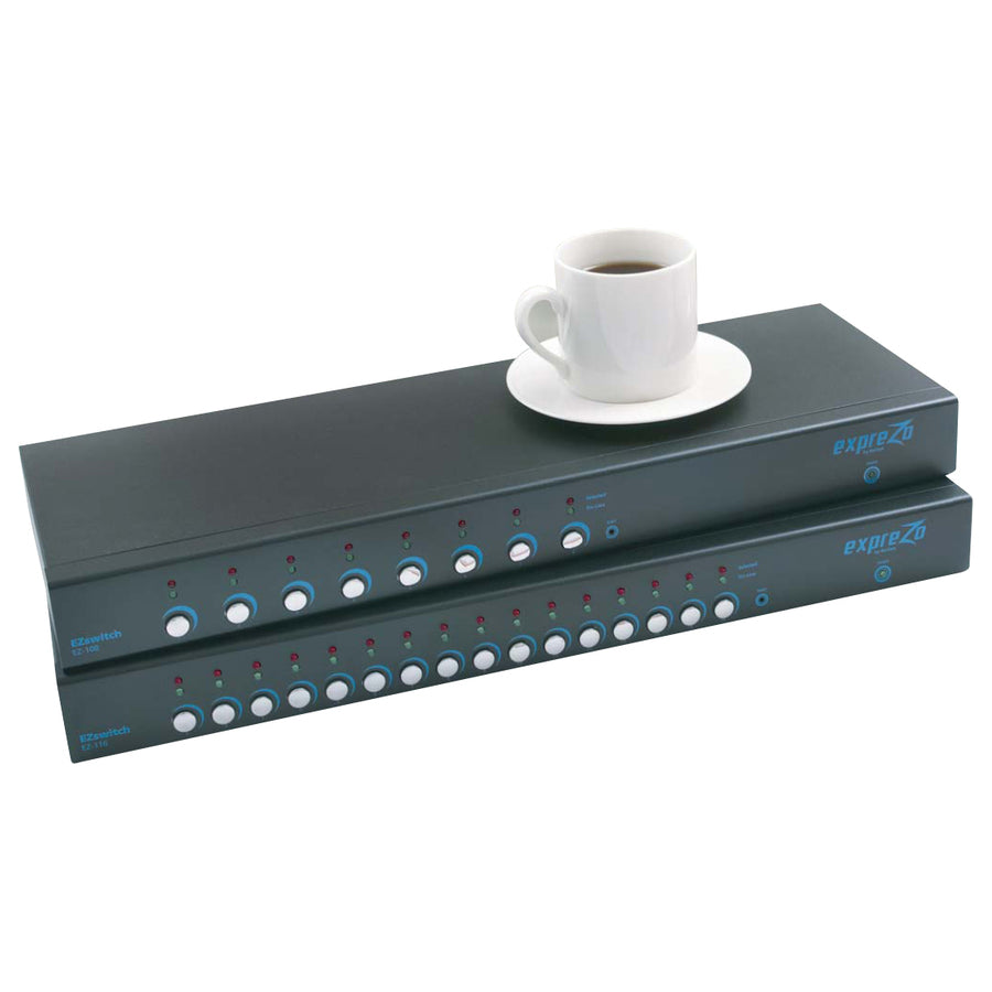 16PORT EXPREZO KVM SWITCH W/ 8