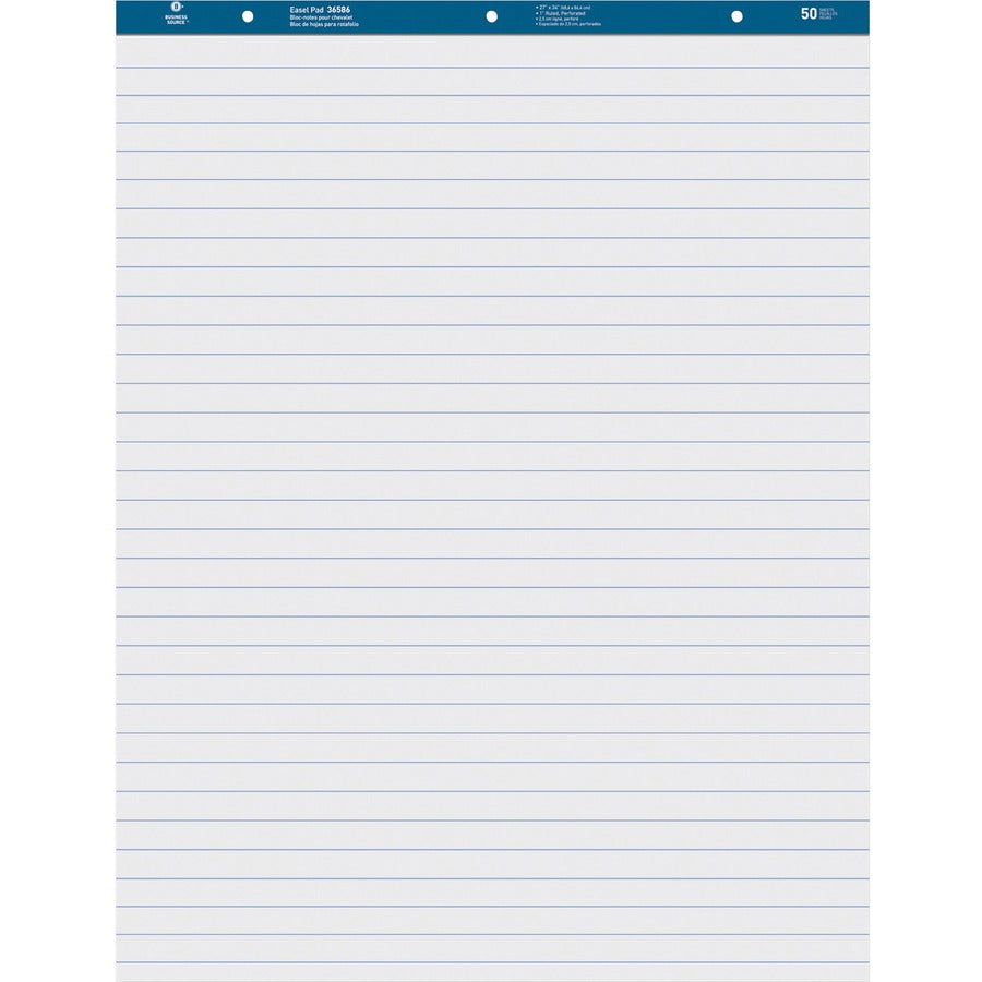 Business Source Standard Ruled Easel Pad