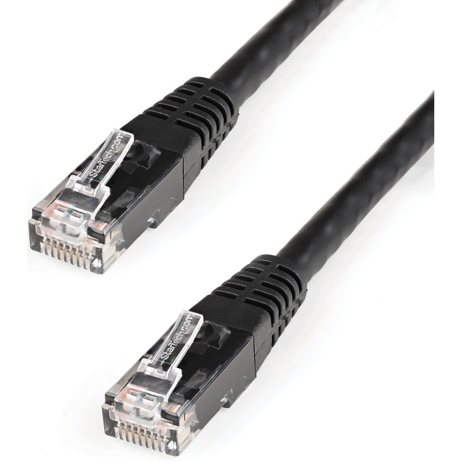 1FT BLACK CAT6 ETHERNET CABLE