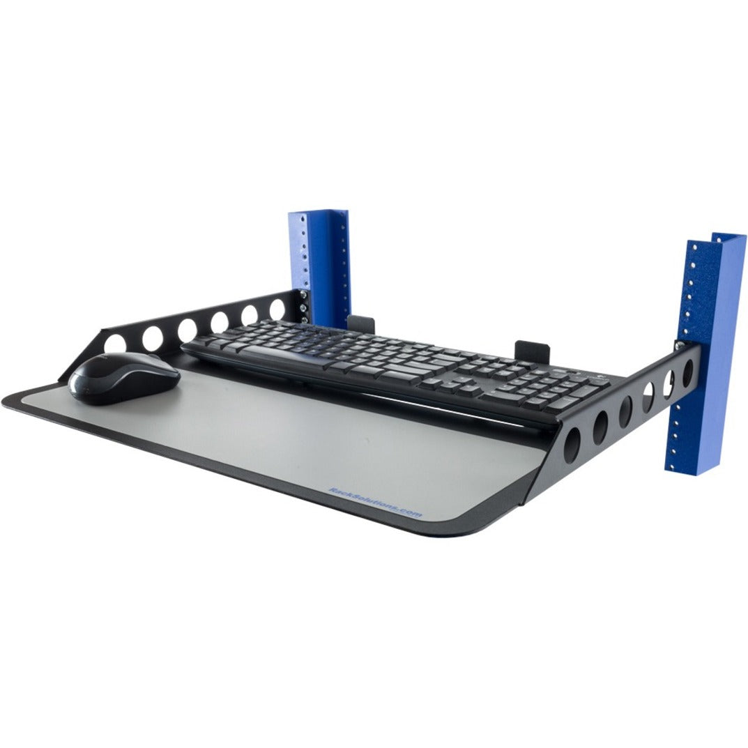 Rack Solutions 1U Keyboard Shelf for 2Post Rack (No Keyboard)